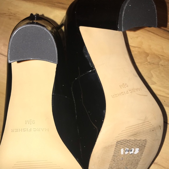 Mark Fisher Black pumps Sz 9.5 - Picture 6 of 7